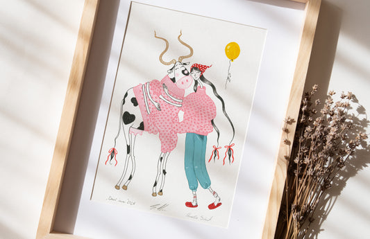 Fine Art Print - Două inimi