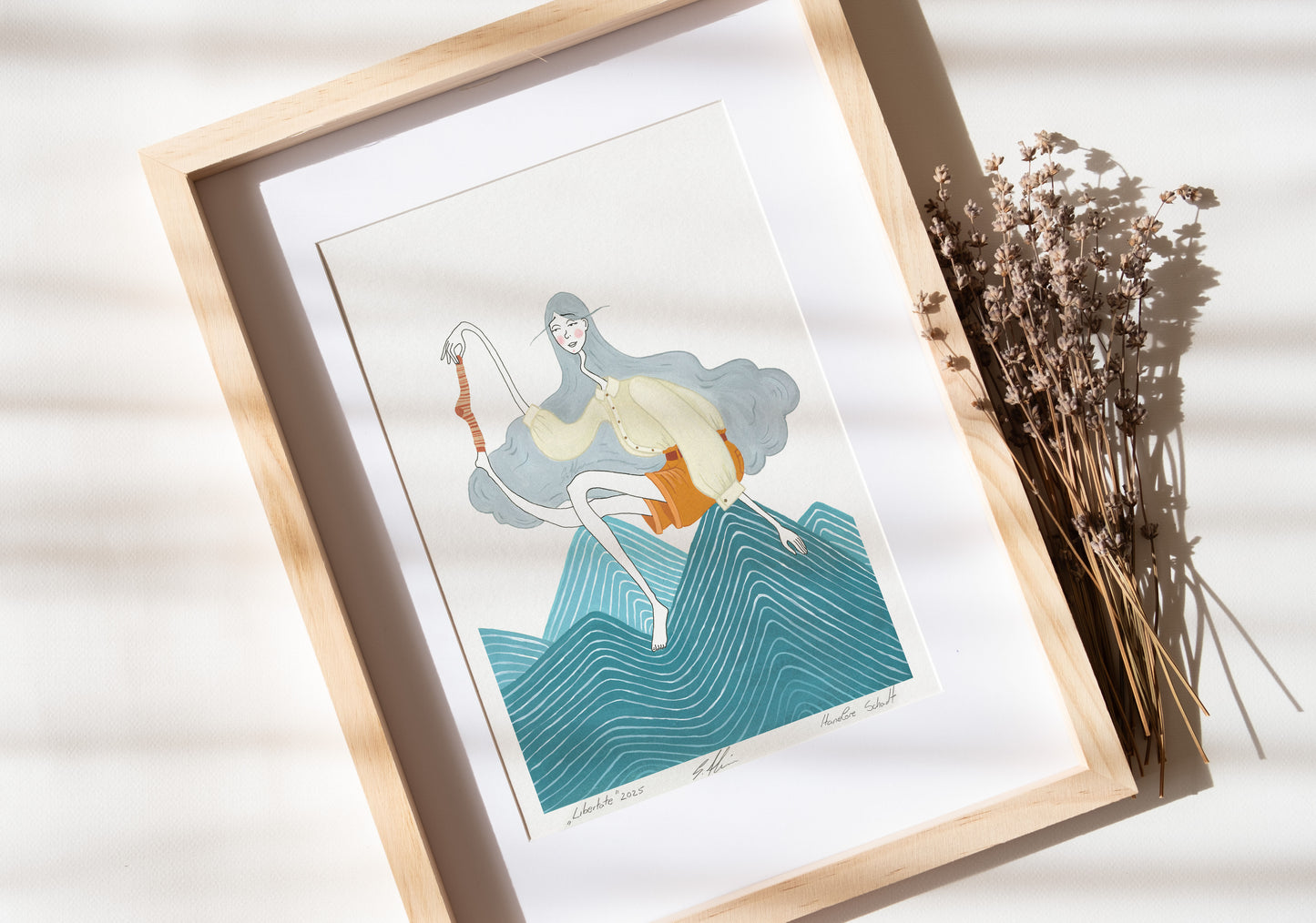 Fine Art Print Giclée - "Libertate"