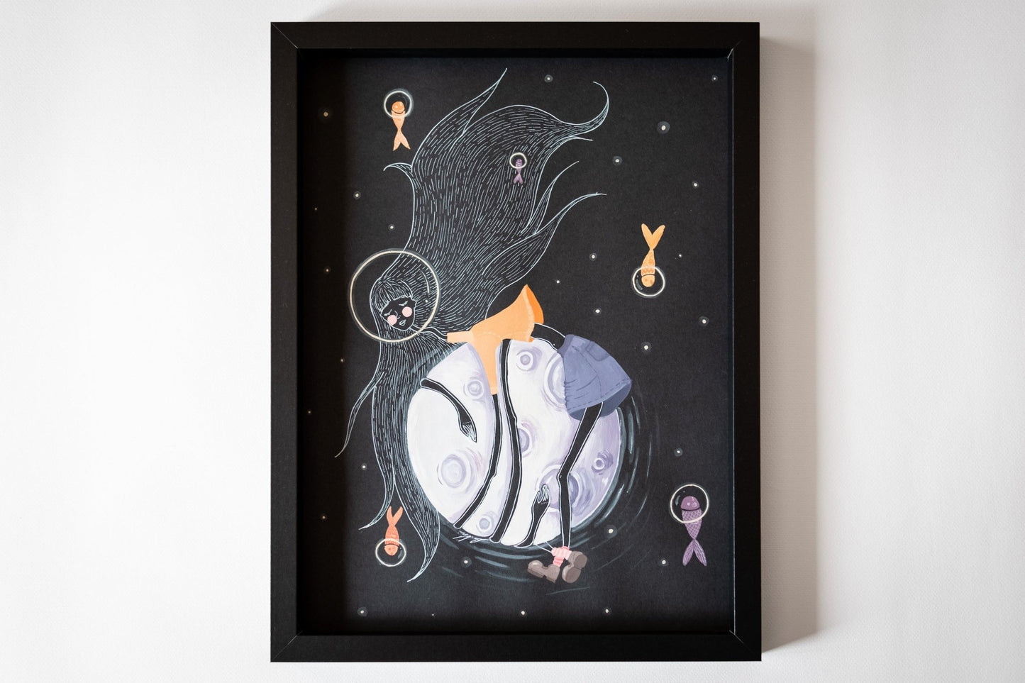 Ilustrație - Am atins luna, S. Hanelore