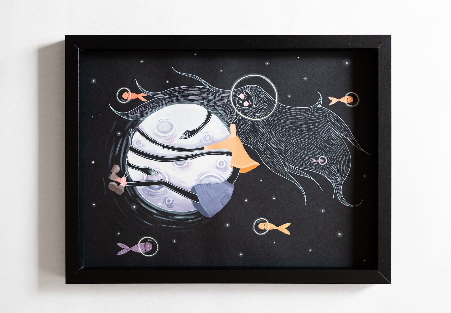 Ilustrație - Am atins luna, S. Hanelore