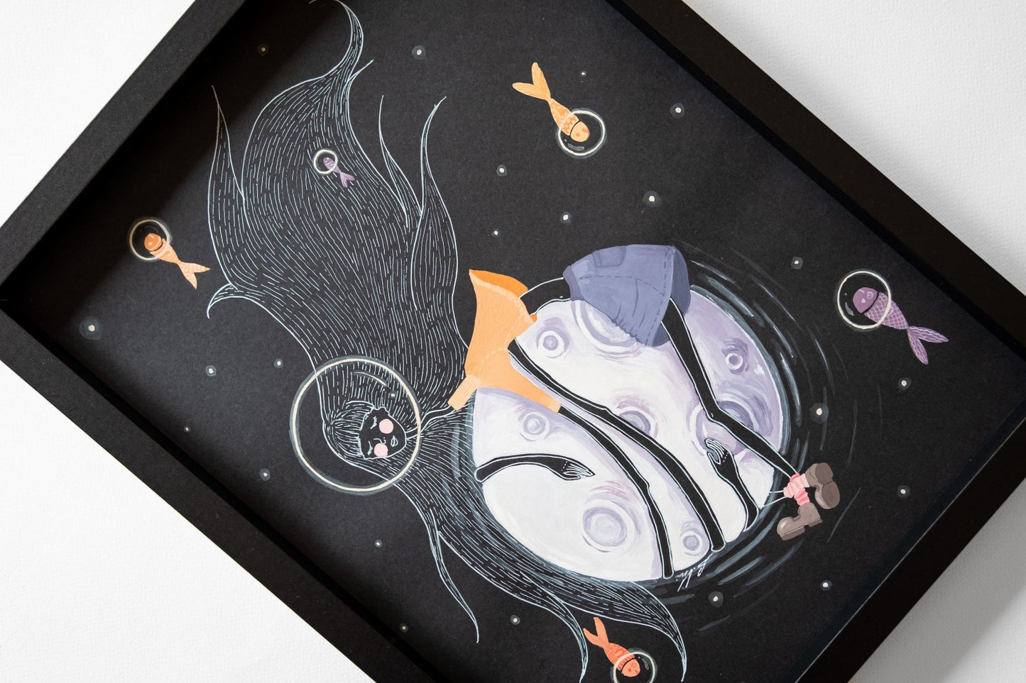 Ilustrație - Am atins luna, S. Hanelore