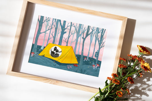 Cu cortul în amurg - S. Hanelore