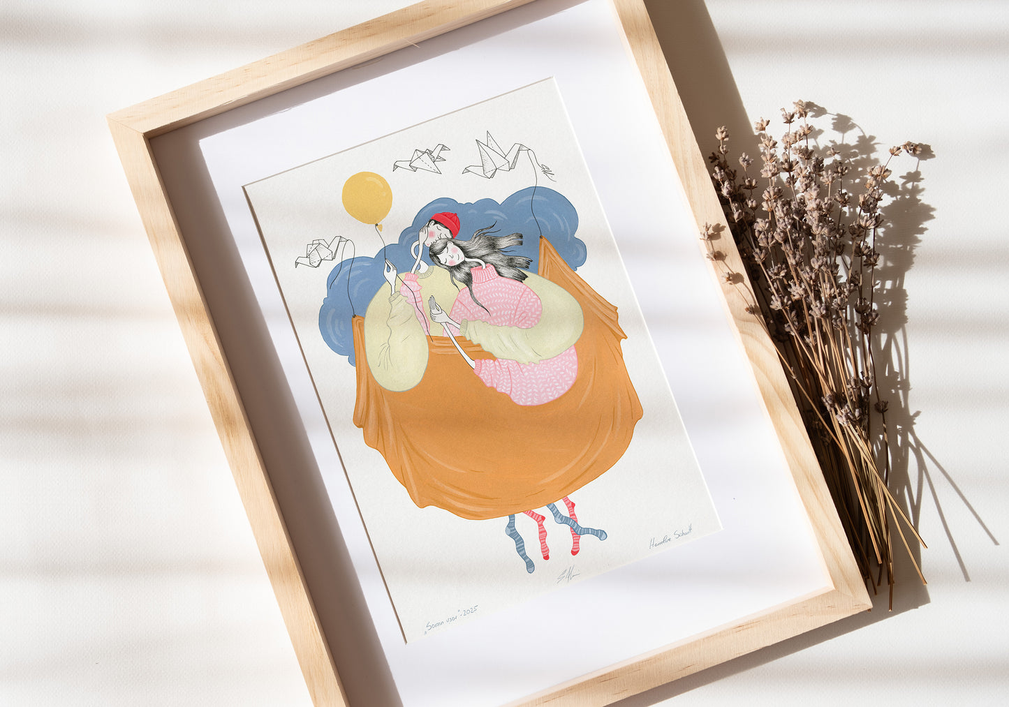 Fine Art Print Giclée - "Somn ușor"