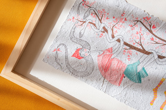 Ilustrație - Copacul cu iubire, S. Hanelore