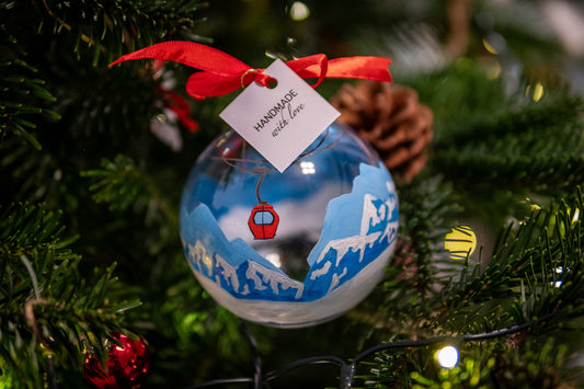 Glob de sticlă pictat - S. Hanelore