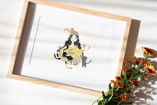 Ilustrație - Îmi plac pisicile, S. Hanelore