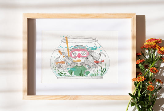 Ilustrație - Mi-e dor de vară, S. Hanelore