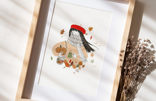 Ilustrație - Nostalgie de toamnă, S. Hanelore