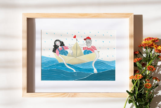 Ilustrație - Plutim, S. Hanelore