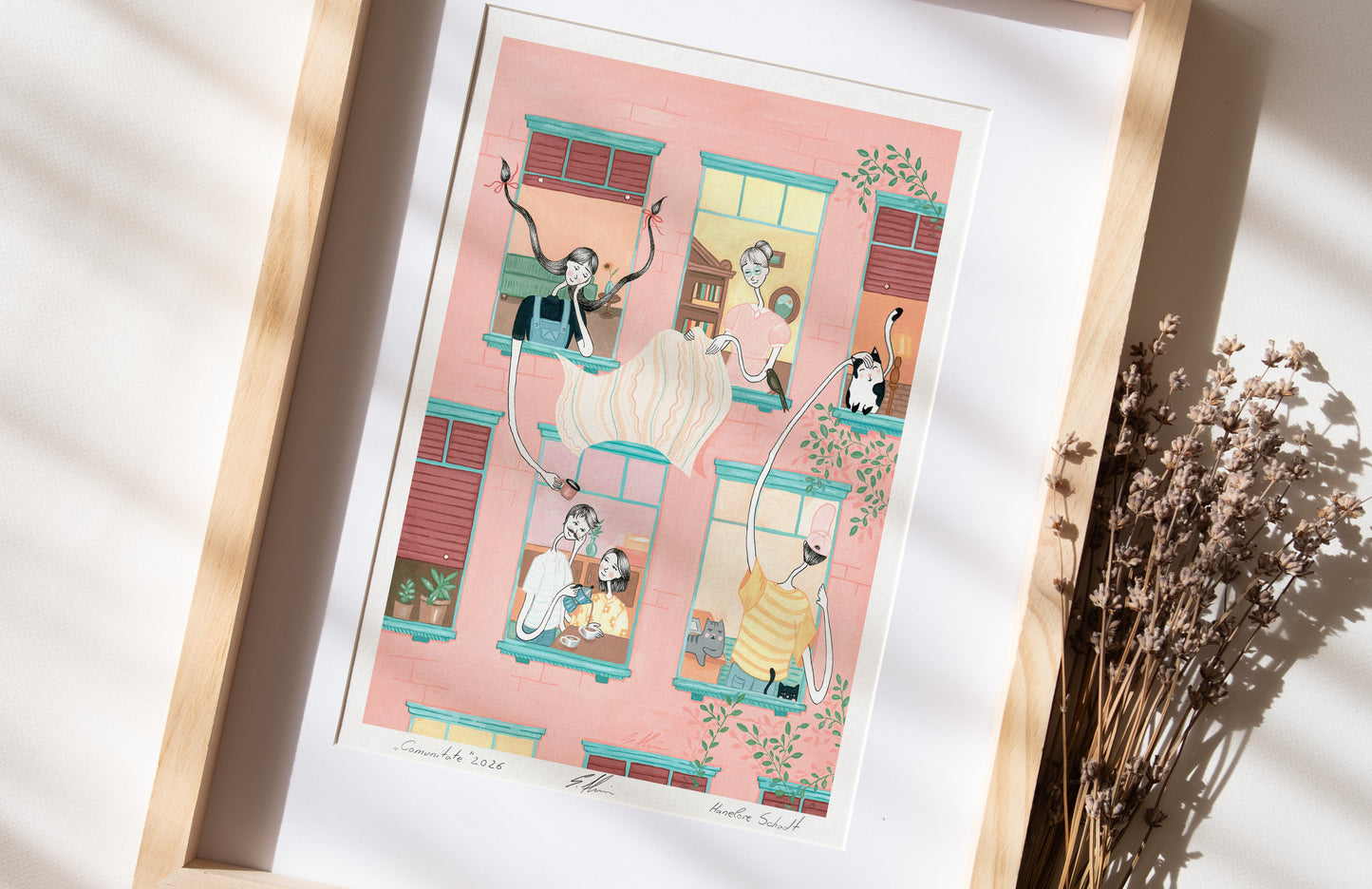 Fine Art Print Giclée - "Comunitate"