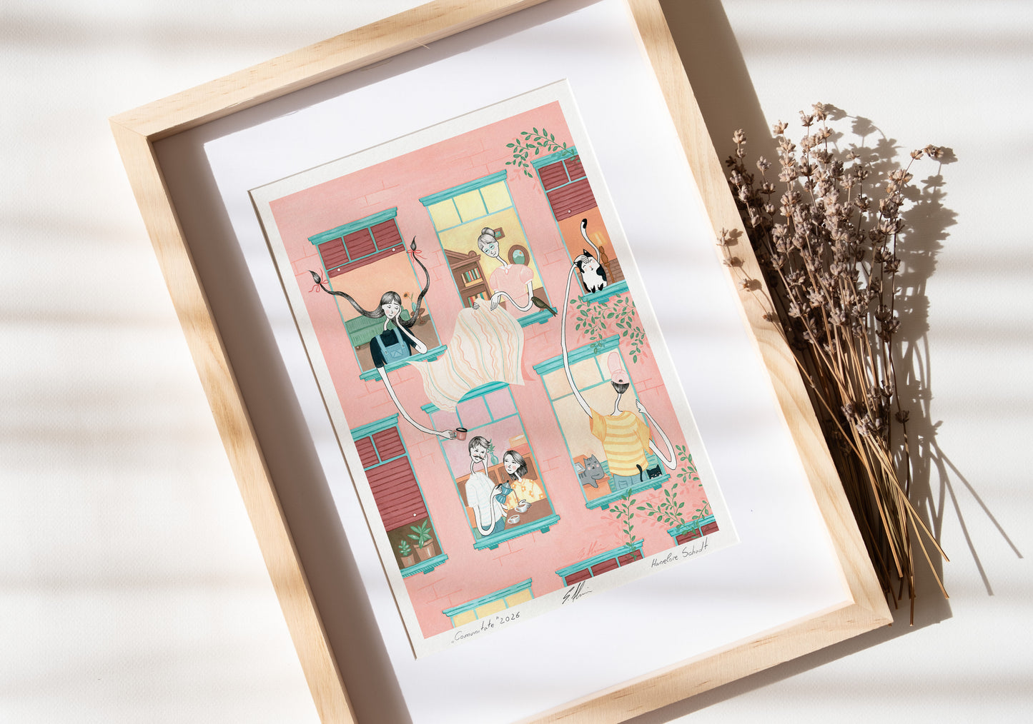 Fine Art Print Giclée - "Comunitate"