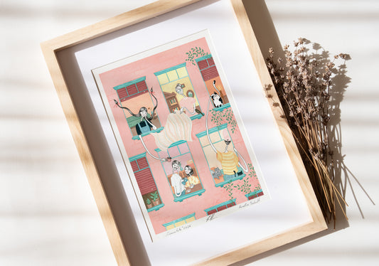 Fine Art Print Giclée - "Comunitate"