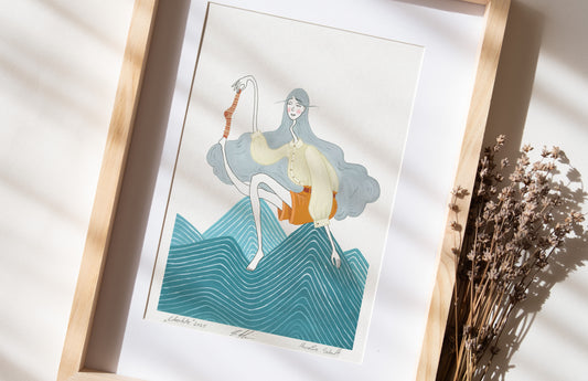 Fine Art Print Giclée - "Libertate"