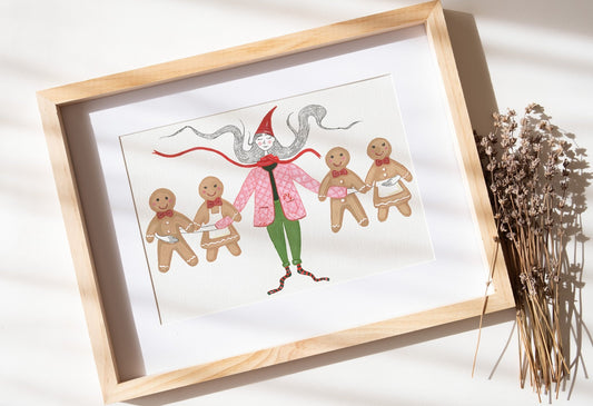 Fine Art Print Giclée - "Turtă dulce" - S. Hanelore