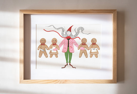 Fine Art Print Giclée - "Turtă dulce" - S. Hanelore