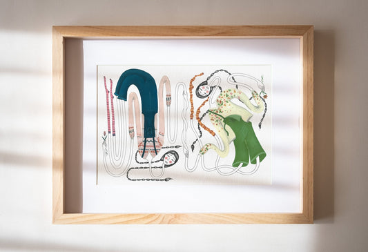 Fine Art Print Giclée - "Vibrații" - S. Hanelore