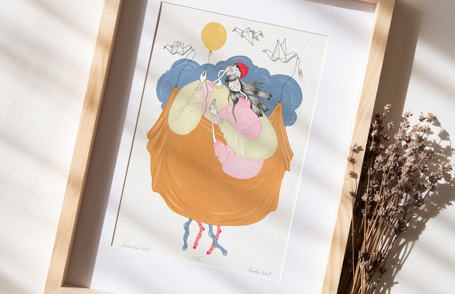 Fine Art Print Giclée - "Somn ușor"