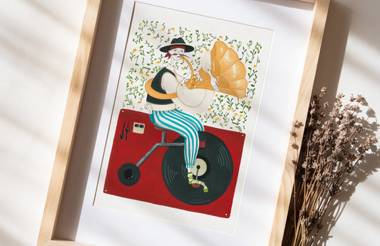 Fine Art Print Giclée - "Cântec viu"
