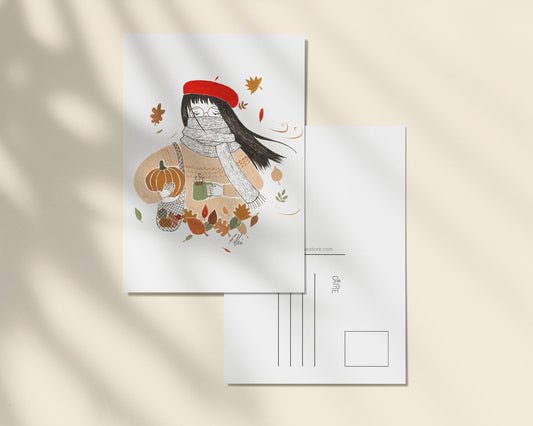 Postcard "Nostalgie de toamnă" - S. Hanelore