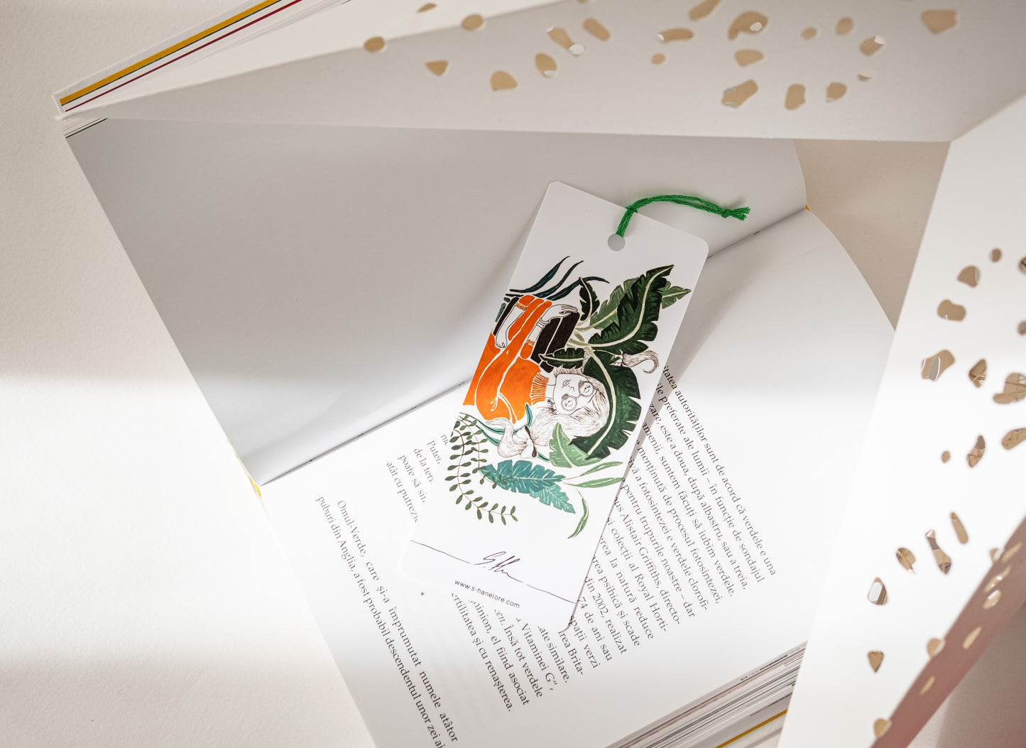 Semn de carte ”Drag de plante”