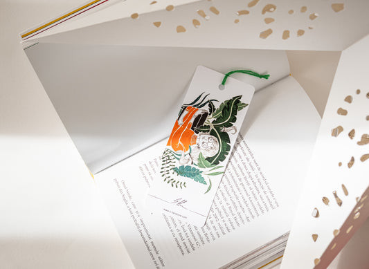 Semn de carte ”Drag de plante”