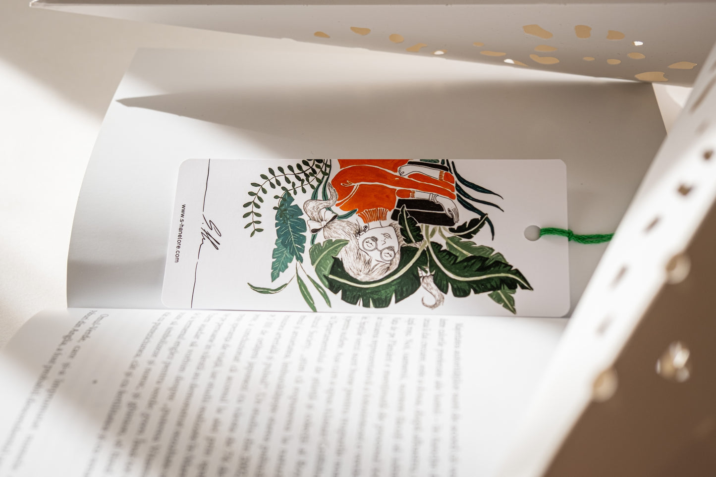 Semn de carte ”Drag de plante”