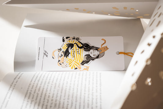 Semn de carte ”Îmi plac pisicile”