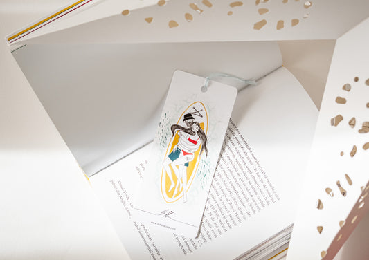 Semn de carte ”Iubire pe apă”