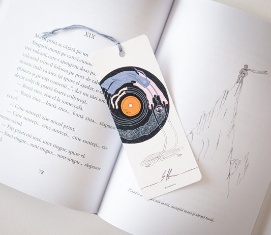 Semn de carte ”Simte muzica” - S. Hanelore